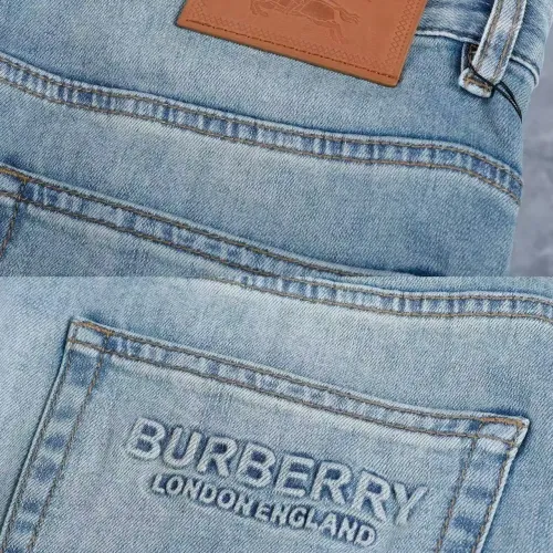 Replica Burberry Jeans For Men #1420453 $45.00 USD for Wholesale