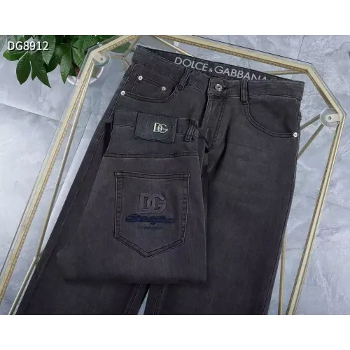 Replica Dolce & Gabbana D&G Jeans For Men #1420454 $45.00 USD for Wholesale