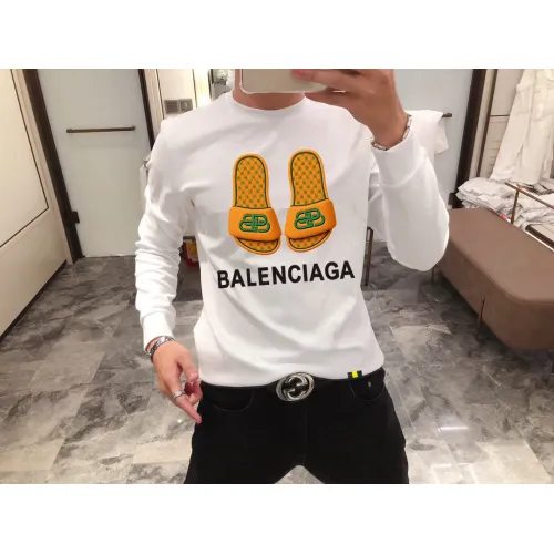 Balenciaga Hoodies Long Sleeved For Men #1421003