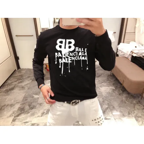 Balenciaga Hoodies Long Sleeved For Men #1421036