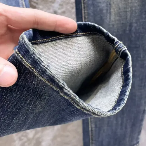 Replica Burberry Jeans For Men #1421205 $68.00 USD for Wholesale