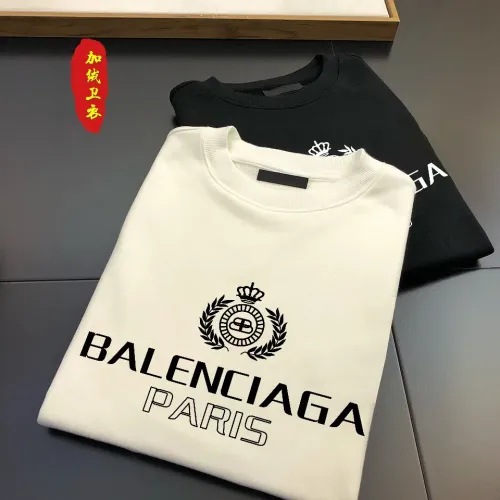 Replica Balenciaga Hoodies Long Sleeved For Men #1421242 $45.00 USD for Wholesale