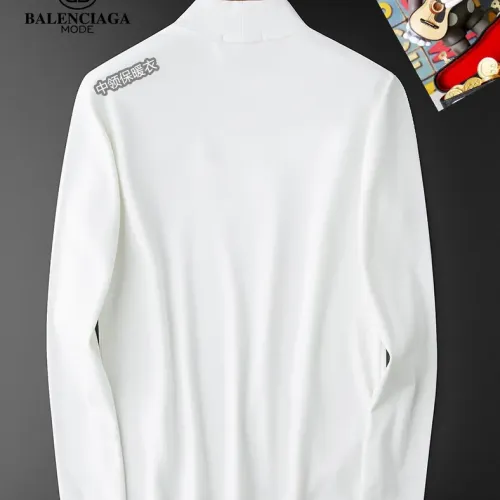 Replica Balenciaga T-Shirts Long Sleeved For Men #1421440 $40.00 USD for Wholesale