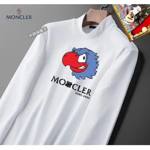 Replica Moncler T-Shirts Long Sleeved For Men #1421496 $40.00 USD for Wholesale
