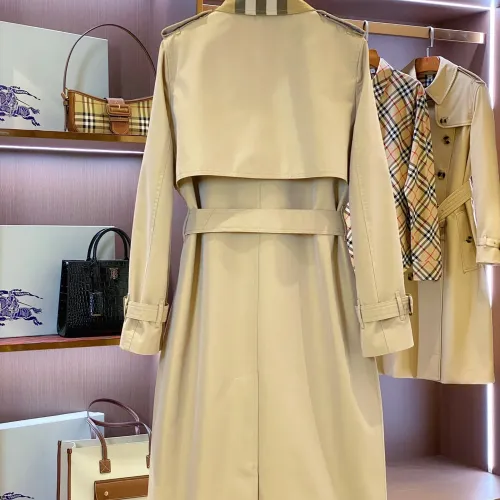 Replica Burberry Trench Coat Long Sleeved For Women #1422005 $162.00 USD for Wholesale