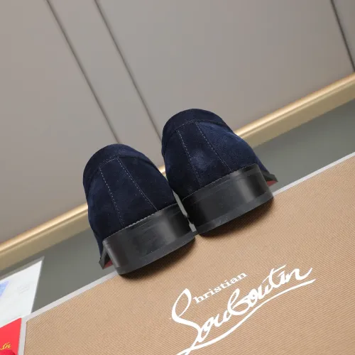 Replica Christian Louboutin Leather Shoes For Men #1422344 $105.00 USD for Wholesale
