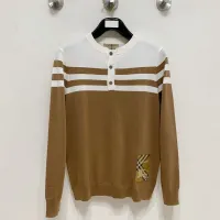 $85.00 USD Burberry Fashion Sweaters Long Sleeved For Men #1418720