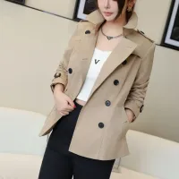 $160.00 USD Burberry Trench Coat Long Sleeved For Women #1419500