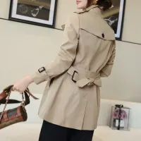 $160.00 USD Burberry Trench Coat Long Sleeved For Women #1419535