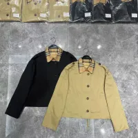 $132.00 USD Burberry Trench Coat Long Sleeved For Women #1419566