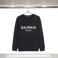 $34.00 USD Balmain Hoodies Long Sleeved For Men #1419643