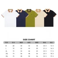$39.00 USD Burberry T-Shirts Short Sleeved For Men #1420376