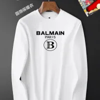 $40.00 USD Balmain T-Shirts Long Sleeved For Men #1421481
