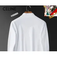 $40.00 USD Celine T-Shirts Long Sleeved For Men #1421493