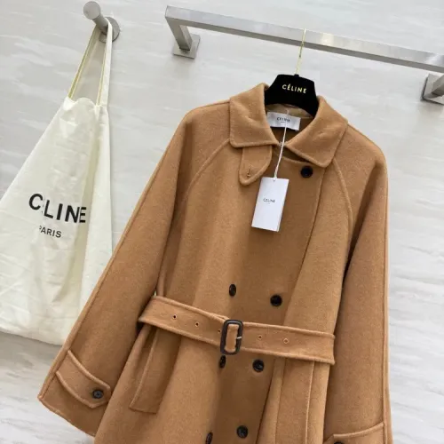 Replica Celine Coats Long Sleeved For Women #1422580 $230.00 USD for Wholesale