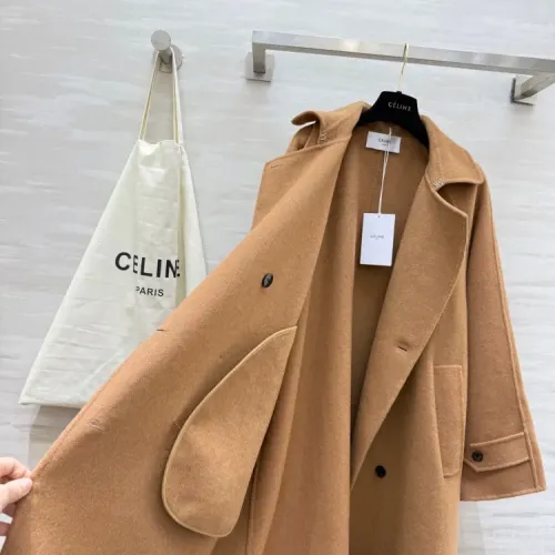 Replica Celine Coats Long Sleeved For Women #1422580 $230.00 USD for Wholesale
