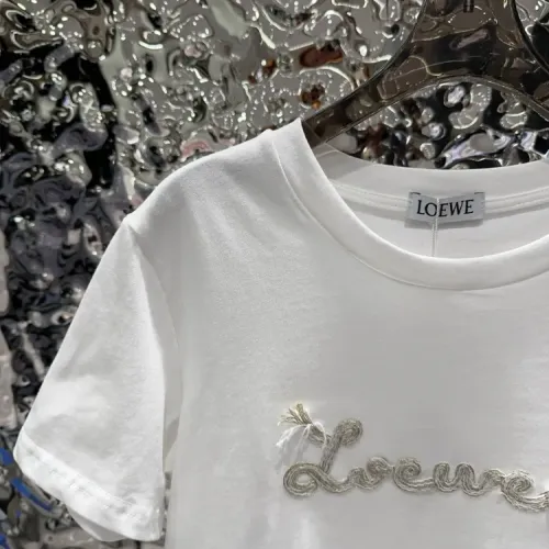 Replica LOEWE T-Shirts Short Sleeved For Women #1422628 $56.00 USD for Wholesale
