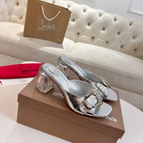 Replica Christian Louboutin CL Slippers For Women #1422743 $100.00 USD for Wholesale