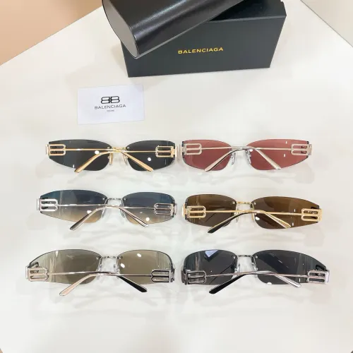 Replica Balenciaga AAA Quality Sunglasses #1423026 $60.00 USD for Wholesale