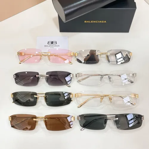 Replica Balenciaga AAA Quality Sunglasses #1423042 $60.00 USD for Wholesale