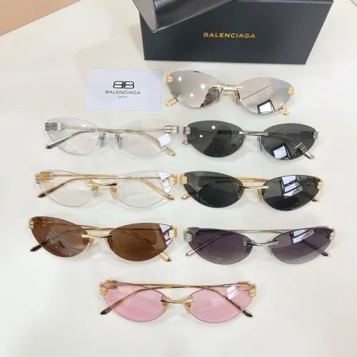 Replica Balenciaga AAA Quality Sunglasses #1423050 $60.00 USD for Wholesale