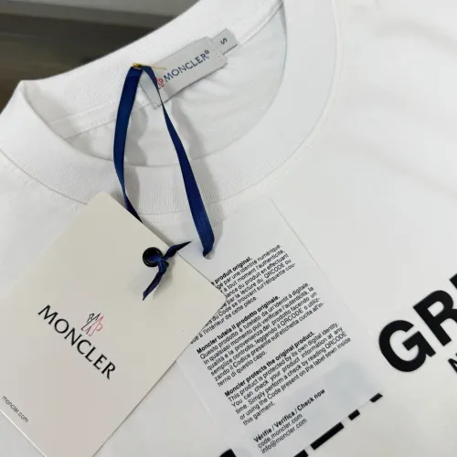 Replica Moncler T-Shirts Short Sleeved For Unisex #1423453 $32.00 USD for Wholesale