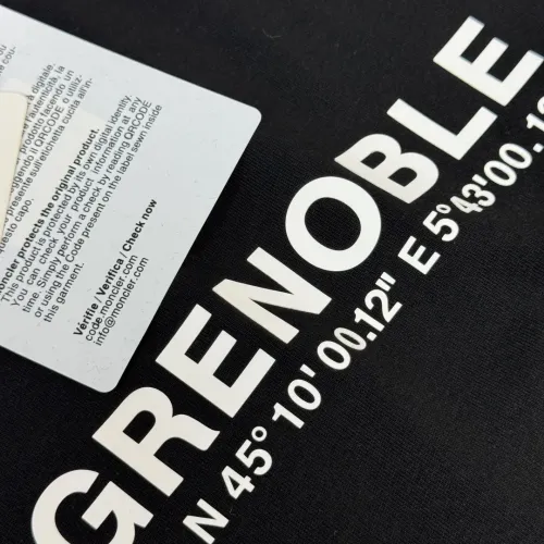 Replica Moncler T-Shirts Short Sleeved For Unisex #1423455 $32.00 USD for Wholesale