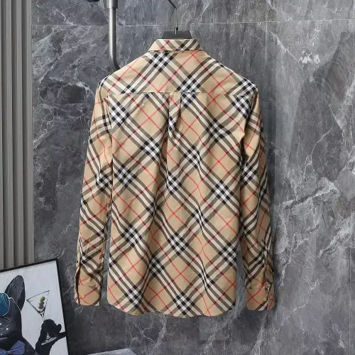 Replica Burberry Shirts Long Sleeved For Men #1423663 $42.00 USD for Wholesale