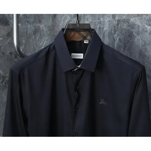 Replica Burberry Shirts Long Sleeved For Men #1423668 $40.00 USD for Wholesale