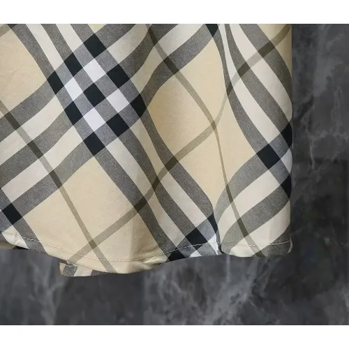 Replica Burberry Shirts Short Sleeved For Men #1423720 $39.00 USD for Wholesale