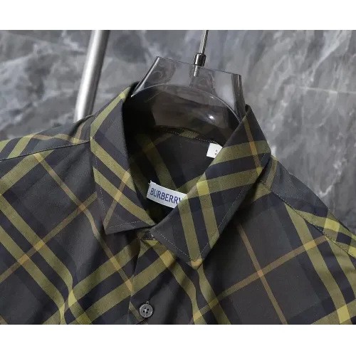 Replica Burberry Shirts Short Sleeved For Men #1423722 $39.00 USD for Wholesale