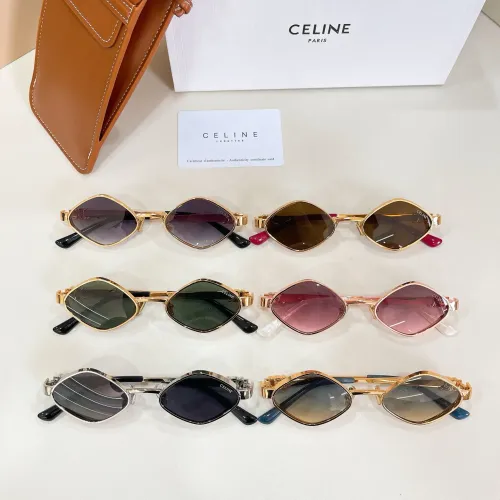 Replica Celine AAA Quality Sunglasses #1423867 $64.00 USD for Wholesale