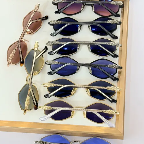 Replica Chrome Hearts AAA Quality Sunglasses #1423907 $85.00 USD for Wholesale
