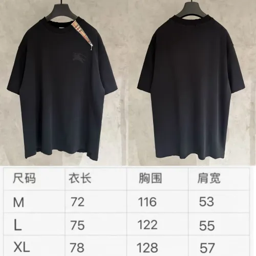 Replica Burberry T-Shirts Short Sleeved For Men #1424117 $56.00 USD for Wholesale