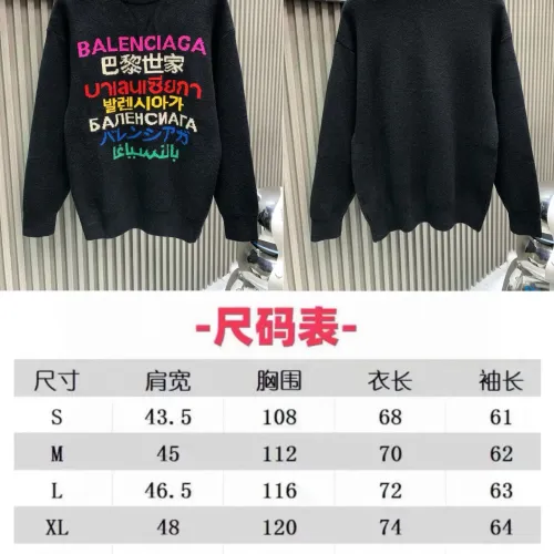 Replica Balenciaga Sweaters Long Sleeved For Unisex #1424125 $60.00 USD for Wholesale