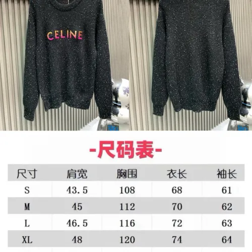 Replica Celine Sweaters Long Sleeved For Unisex #1424219 $68.00 USD for Wholesale
