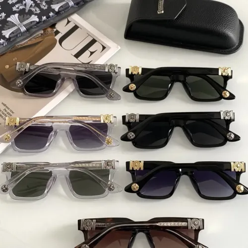 Replica Chrome Hearts AAA Quality Sunglasses #1424292 $80.00 USD for Wholesale