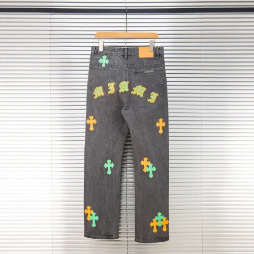 Replica Chrome Hearts Jeans For Men #1424500 $52.00 USD for Wholesale