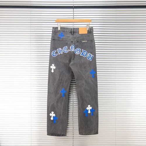 Replica Chrome Hearts Jeans For Men #1424505 $52.00 USD for Wholesale