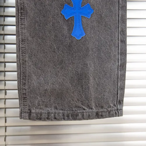 Replica Chrome Hearts Jeans For Men #1424505 $52.00 USD for Wholesale