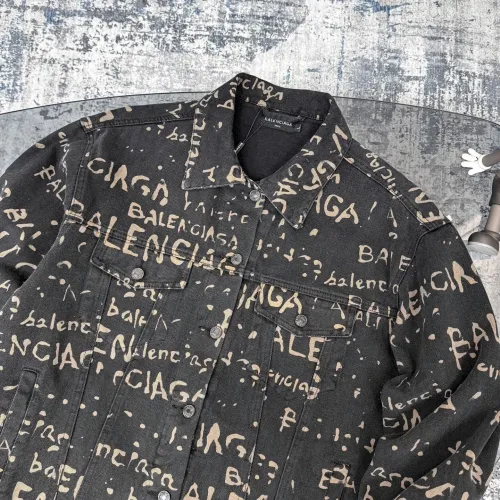 Replica Balenciaga Jackets Long Sleeved For Men #1424568 $52.00 USD for Wholesale