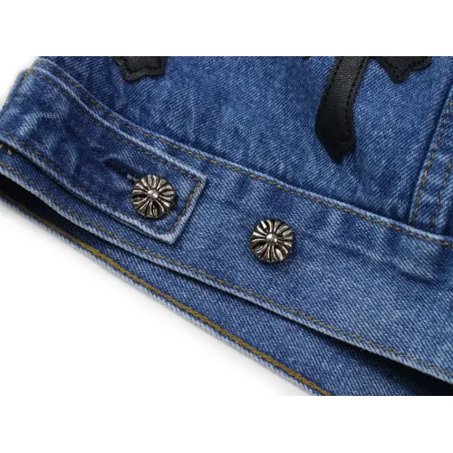 Replica Chrome Hearts Jackets Long Sleeved For Men #1424590 $64.00 USD for Wholesale