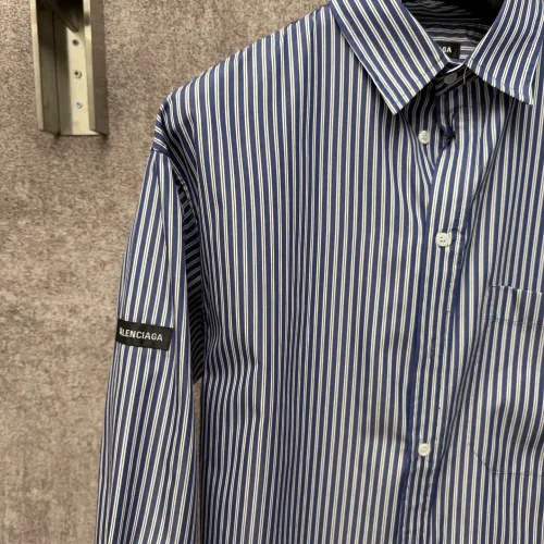 Replica Balenciaga Shirts Long Sleeved For Men #1424683 $80.00 USD for Wholesale