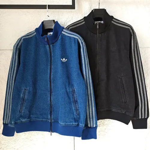 Replica Adidas Jackets Long Sleeved For Unisex #1424814 $52.00 USD for Wholesale