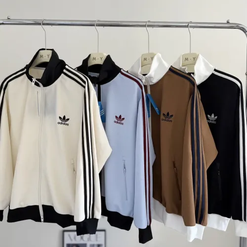 Replica Adidas Jackets Long Sleeved For Unisex #1424832 $45.00 USD for Wholesale