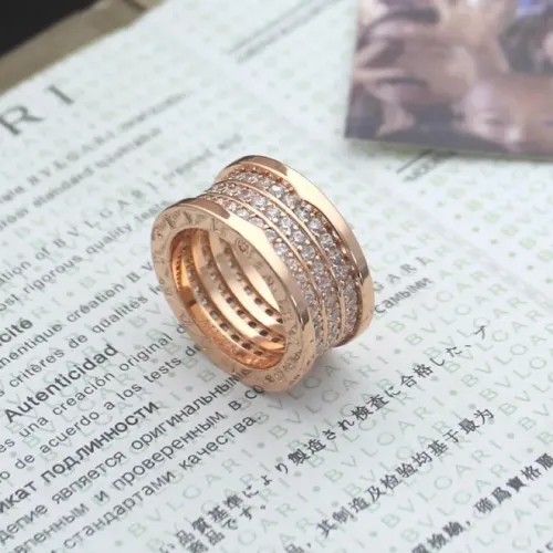 Bvlgari Rings In Rose Gold For Unisex #1424902