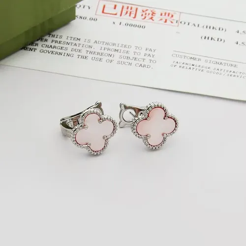 Replica Van Cleef &amp; Arpels Earrings For Women #1425686, $25.00 USD, [ITEM#1425686], Replica Van Cleef &amp; Arpels Earrings outlet from China