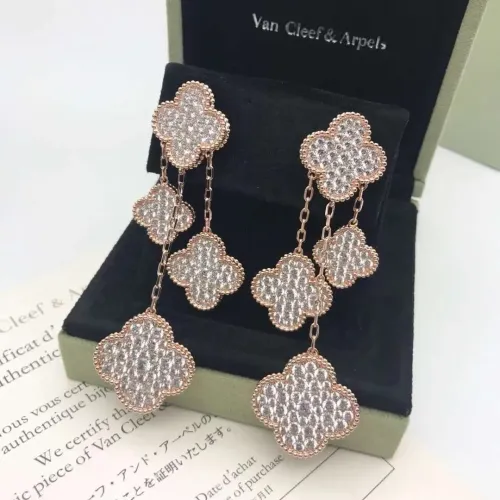 Replica Van Cleef &amp; Arpels Earrings For Women #1425693, $38.00 USD, [ITEM#1425693], Replica Van Cleef &amp; Arpels Earrings outlet from China