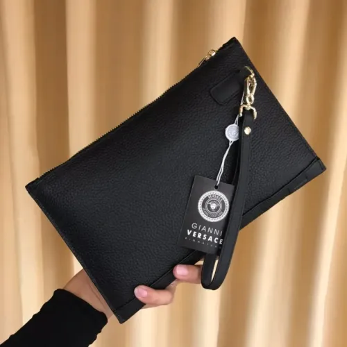 Replica Versace AAA Man Pouches #1425810 $64.00 USD for Wholesale