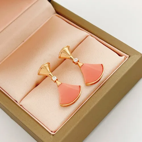 Replica Bvlgari Earrings For Women #1425866 $32.00 USD for Wholesale
